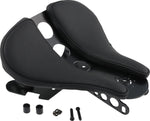 Cult Werk Swing Old School Saddle For Harley Davidson XL 1200 C 1996-2020 - Black