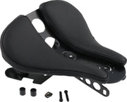 Cult Werk Swing Old School Saddle For Harley Davidson XL 1200 C 1996-2020 - Black