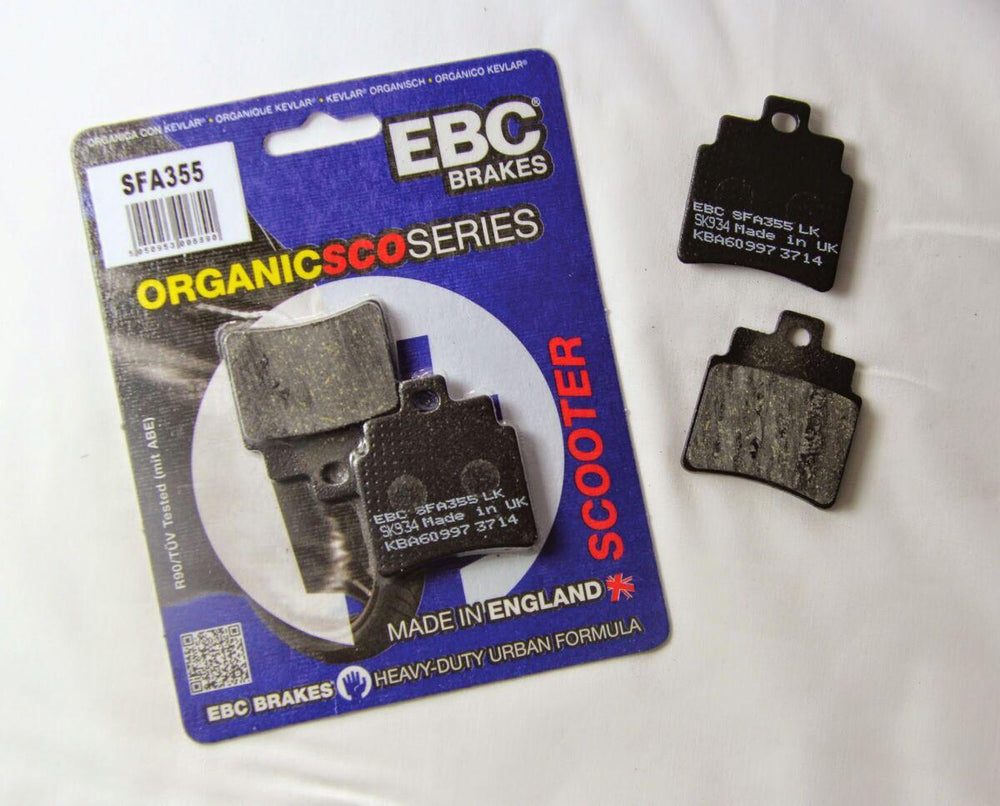 EBC SFA Series Organic Scooter Brake Pads For Yamaha LMW 300 ABS Tricity 2025-2026 Front Right