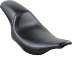LE Pera Silhouette Full-Length Seat For Harley Davidson FLHS 1340 1991-1994 Smooth - Black