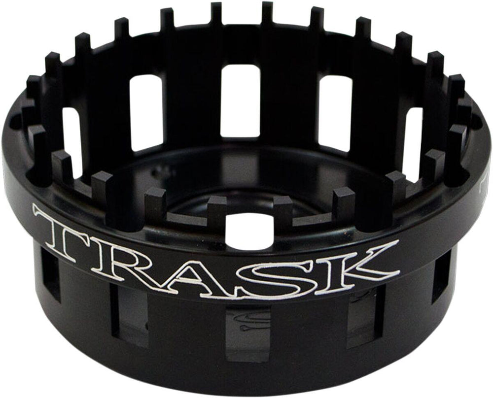 Trask Billet Clutch Basket For Harley Davidson VRSCA 1130 2002-2006 - Black
