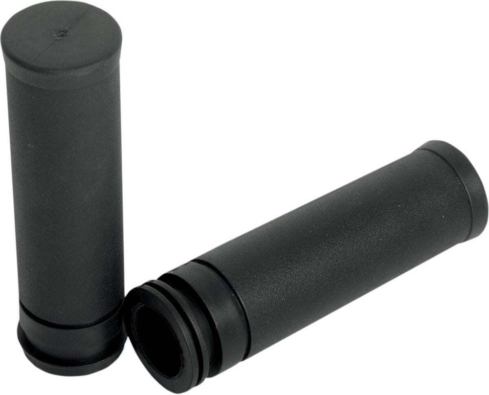 Drag Specialties Replacement OEM-Style Rubber Grips For Harley Davidson FLHR 1584 2008 - Black