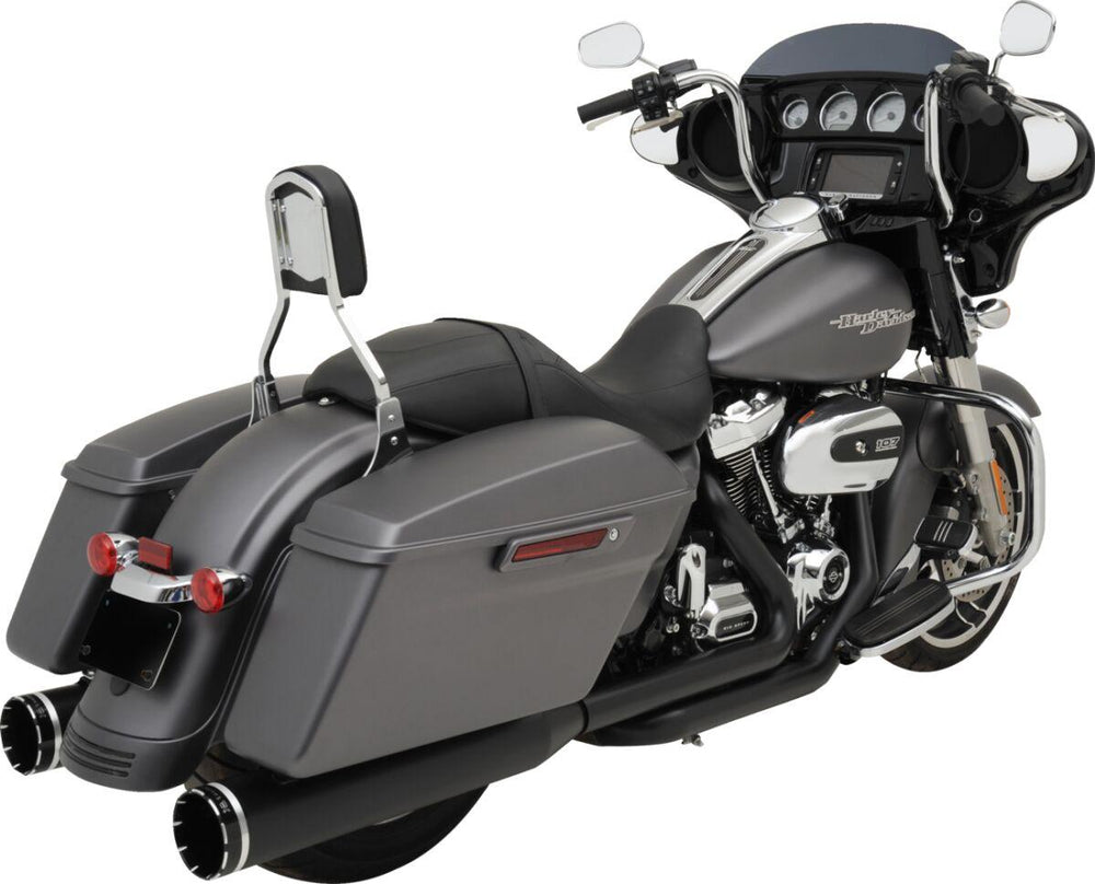 Khrome Werks 2-into-2 Dominator Exhaust System For Harley Davidson FLH 1868 ABS 2021 - Black
