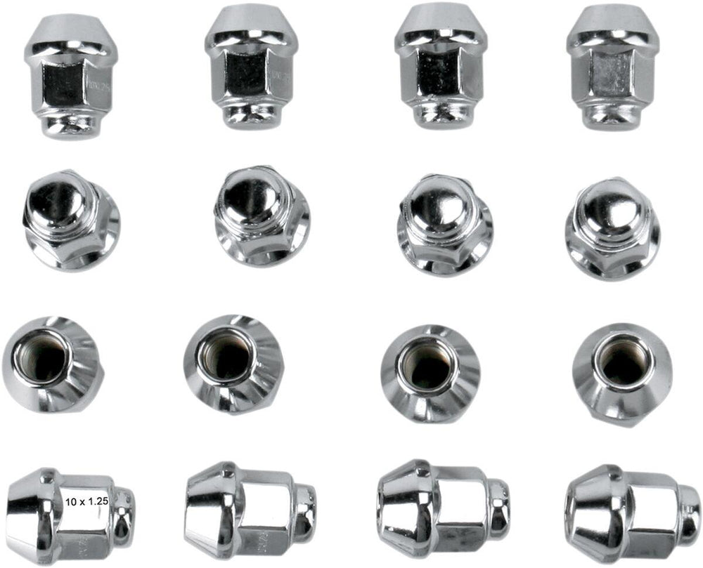 DWT Lug Nuts For TGB Blade 1000 EFI 4X4 2018-2023 Tapered - Chrome