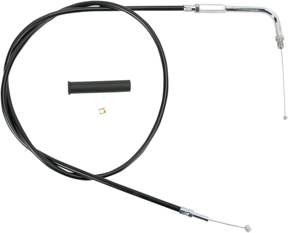 Drag Specialties Vinyl Throttle Cable For Harley Davidson FLHR 1340 1994-1995 115.5 cm (45-1 2") - Black