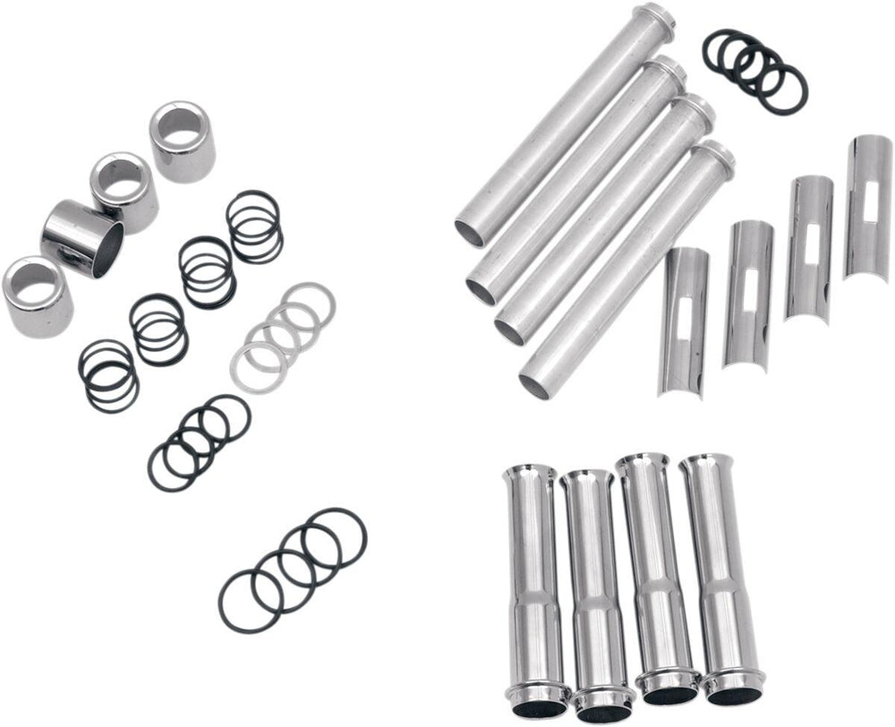 Drag Specialties Pushrod Tube Kit For Harley Davidson FLD 1690 2012-2013 - Chrome