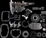 Baker Drivetrain Direct Drive 6-Speed Gear Set For Harley Davidson FLHR 1450 2001-2006 - Polished
