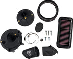 S&S Cycle Stealth Air Cleaner Kit without Cover For Indian Challenger 108 ABS 2020-2025 - Black