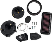 S&S Cycle Stealth Air Cleaner Kit without Cover For Indian Challenger 108 ABS 2020-2025 - Black