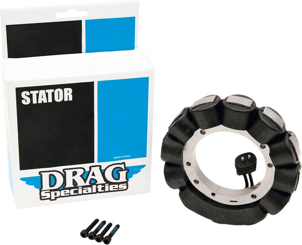 Drag Specialties Coated Alternator Stator For Harley Davidson FL 1200 1976-1977 - Black