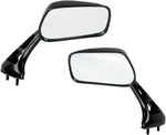 Emgo GSXR Mini Mirror Set For Suzuki GSX-R 1100 1988-1998 - Black