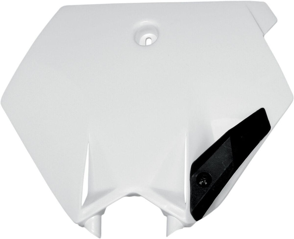 UFO Front Number Board For KTM  SX105 2007-2010 - White