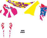 Tecnosel Graphics Kit For Suzuki RM125 1989-1992 - Multi/Red/White/Yellow