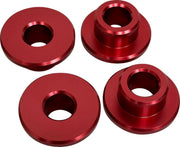 Pro-One Solid Riser Bushing Kit For Harley Davidson FLDE 1750 ABS 2018-2020 - Gloss/Red