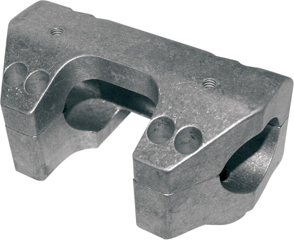 LA Choppers Handlebar Clamp Set For Harley Davidson FLHR 1340 1994-1998 1-1/2 - Raw