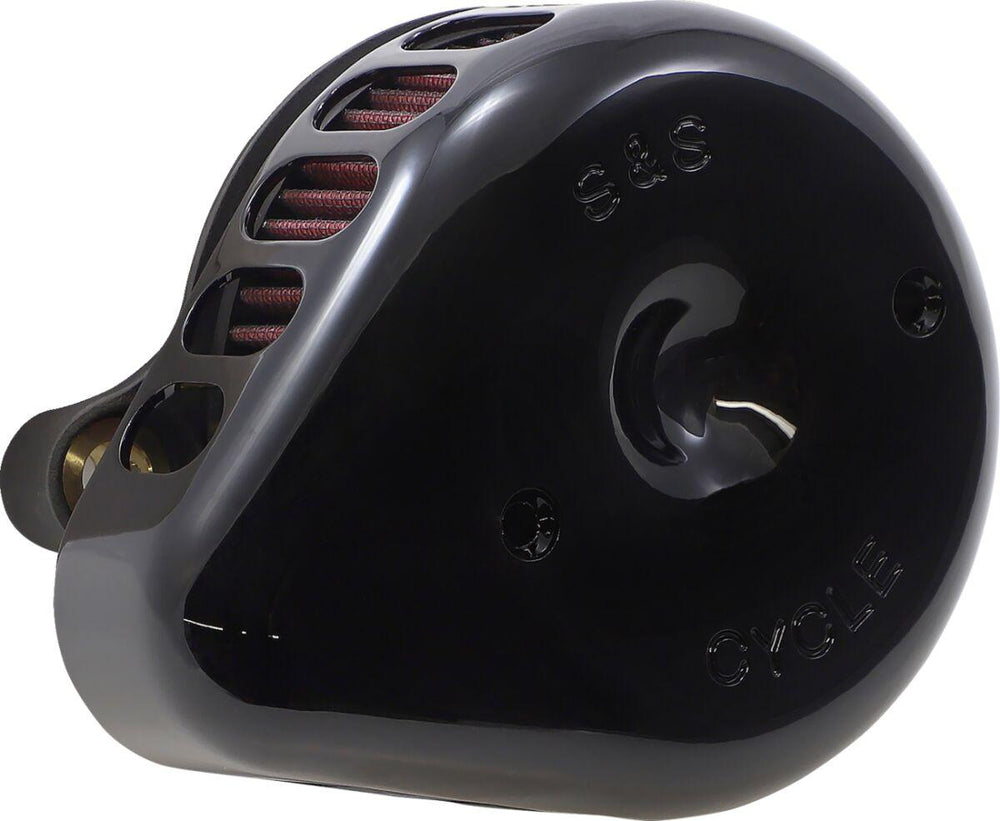 S&S Cycle Mini Teardrop Stealth Air Cleaner Kit For Harley Davidson FLDE 1750 2018-2020 - Black