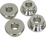 Pro-One Solid Riser Bushing Kit For Harley Davidson FLD 1690 2012-2013 - Silver