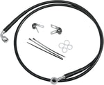 Drag Specialties Stainless Steel Brake Hose Kit For Harley Davidson FXDWG 1340 1993-1998 Front
