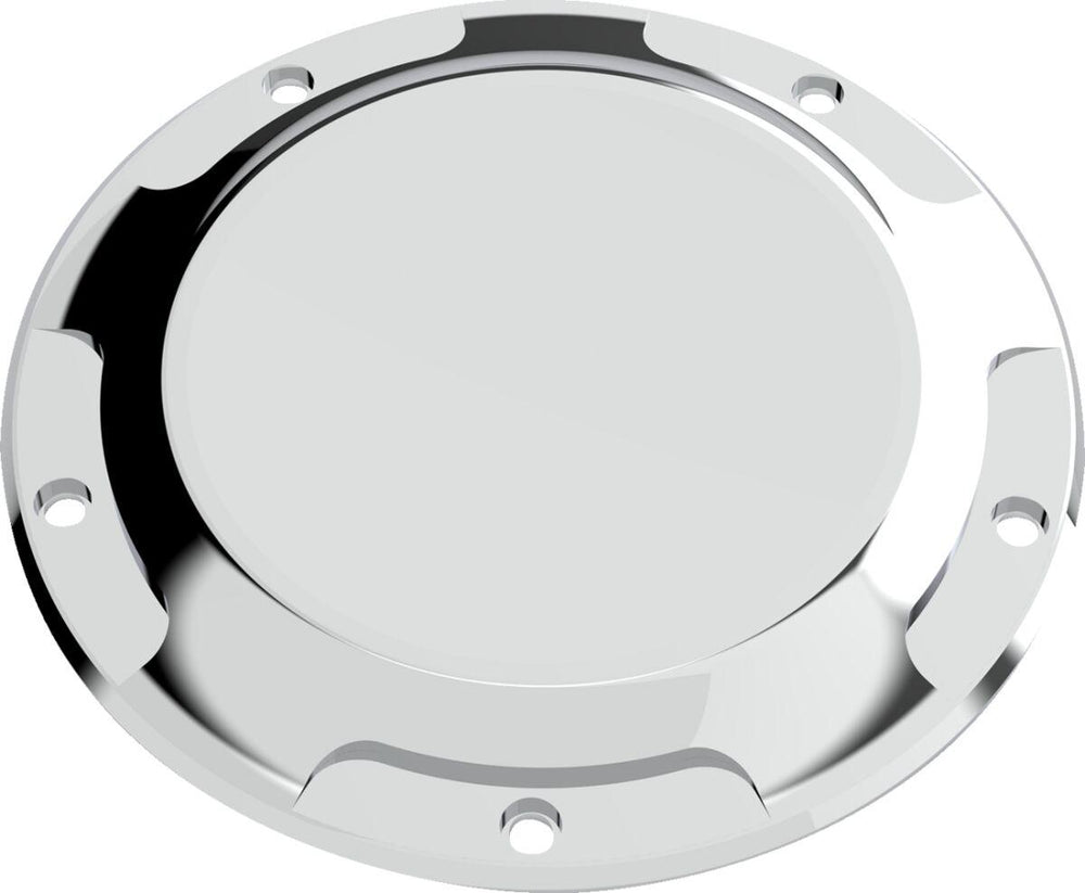 LA Choppers County Line Derby Cover For Harley Davidson FLD 1690 2012-2013 - Chrome/Silver