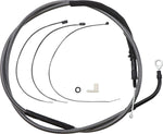 Magnum Shielding Polished KarbonFibr Clutch Cable For Harley Davidson FLH 1868 2021 177 cm (69-3 4") - Carbon Fiber Silver