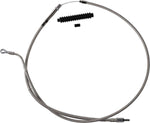 Barnett Stainless Steel Clutch Cable For Harley Davidson FLHT 1750 Standard - Silver