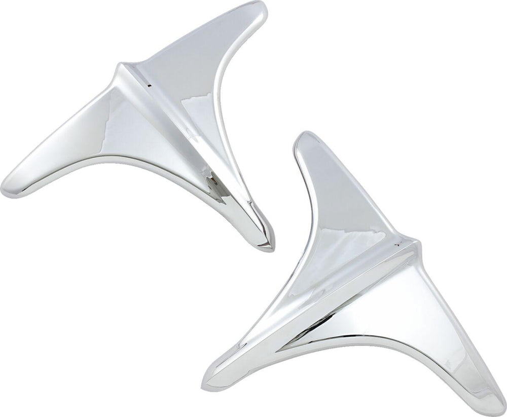 Kuryakyn Fender Accent Set For Harley Davidson FLHTCUTG 1690 2014 Rear - Chrome