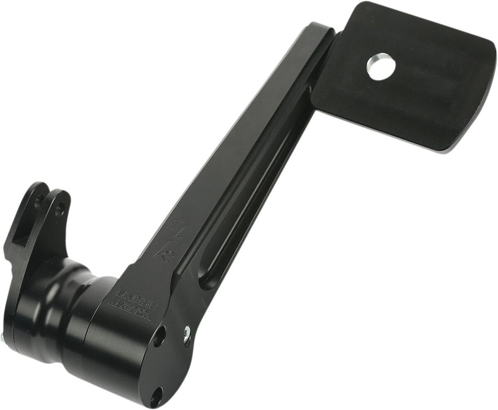 Thrashin Supply Co Brake Pedal Pad Mount For Harley Davidson FLH 1868 2021 - Black Hard Anodized