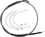 Magnum Shielding Polished KarbonFibr Clutch Cable For Harley Davidson FLH 1868 2021 182.5 cm (71-3 4") - Carbon Fiber Silver