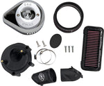 S&S Cycle Stealth Air Cleaner Kit with Cover For Indian Challenger 108 2020-2025 - Chrome