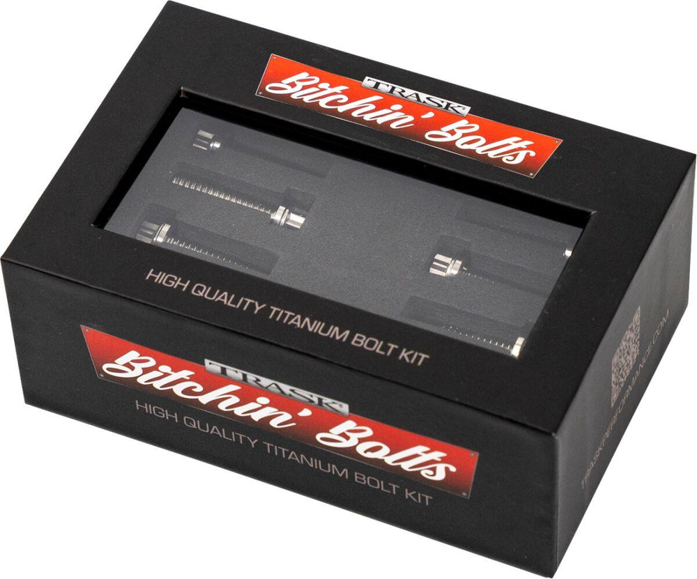 Trask Bitchin Lifter Block Bolts For Harley Davidson FLDE 1750 ABS 2018-2020 - Silver