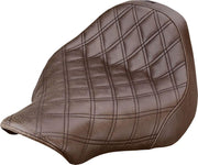 Saddlemen Renegade Lattice Stitch Solo Seat For Harley Davidson FXSB 1690 2013 - Brown