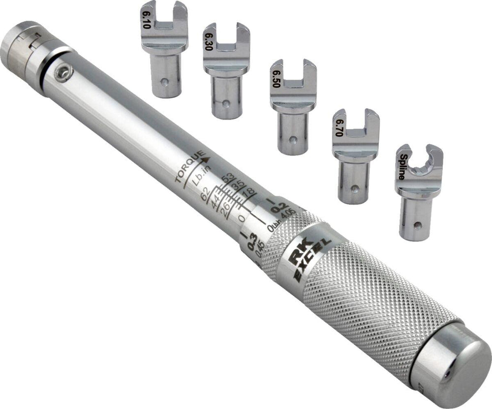 Excel Spoke Torque Wrench Kit - Chrome