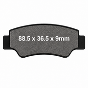 EBC R Series Heavy Duty Sintered Brake Pads For Segway Fugleman 1000 4x4 UF 2021 Fits Rear