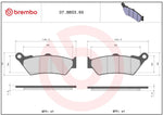 Brembo Prime Sintered Genuine Brake Pads For Husqvarna 701 Enduro 2017-2026 Front