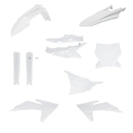 Acerbis Full Plastics Kit For KTM SX 125 250 300 & SXF 250 350 450 2023-2024 - White