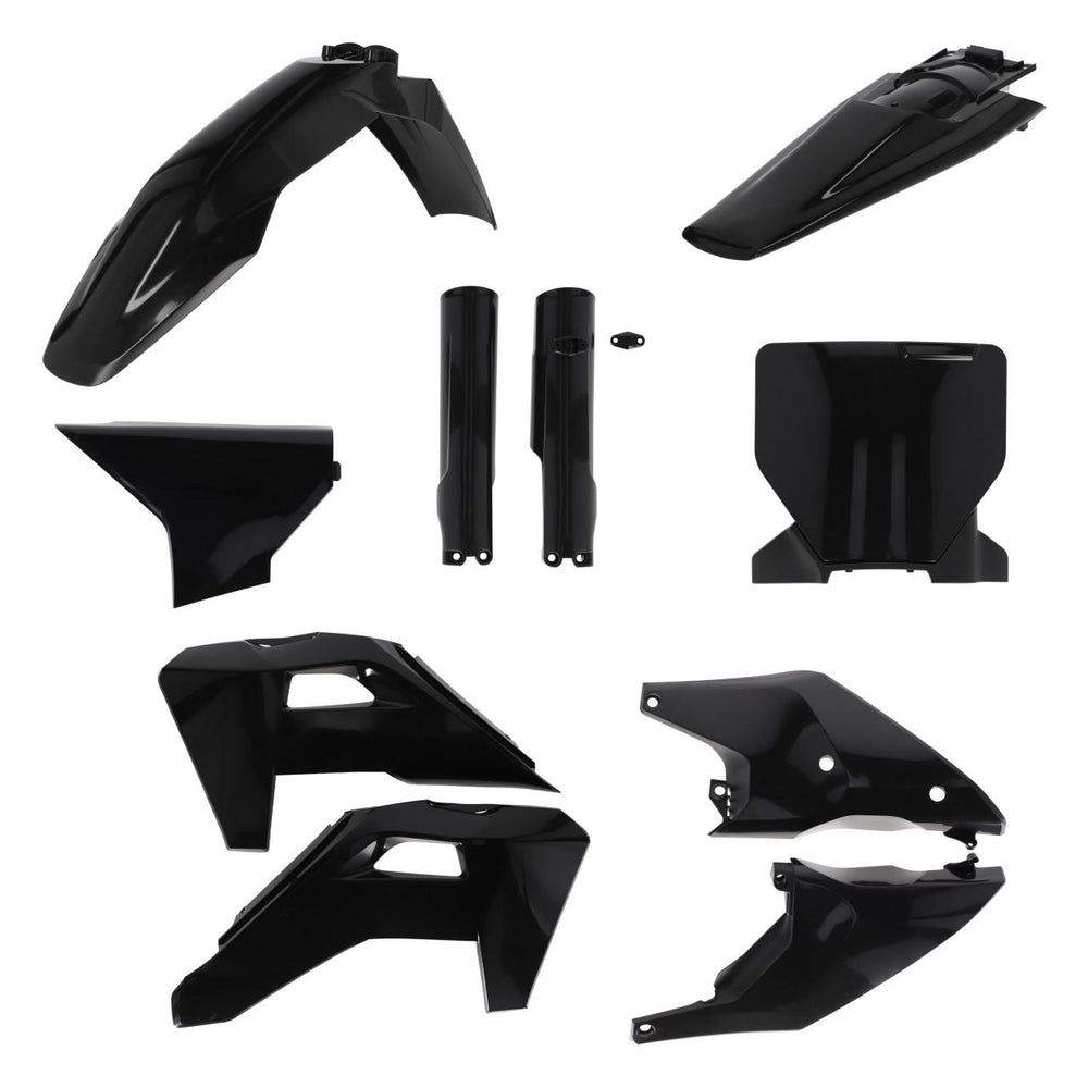 Acerbis Full Plastics Kit For Husqvarna FC 250 350 450 & TC 125 250 300 2025 - Black