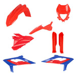 Acerbis Full Plastics Kit For Beta RR 125/200/250/300/390/430/480 2023-2024 Red/Blue