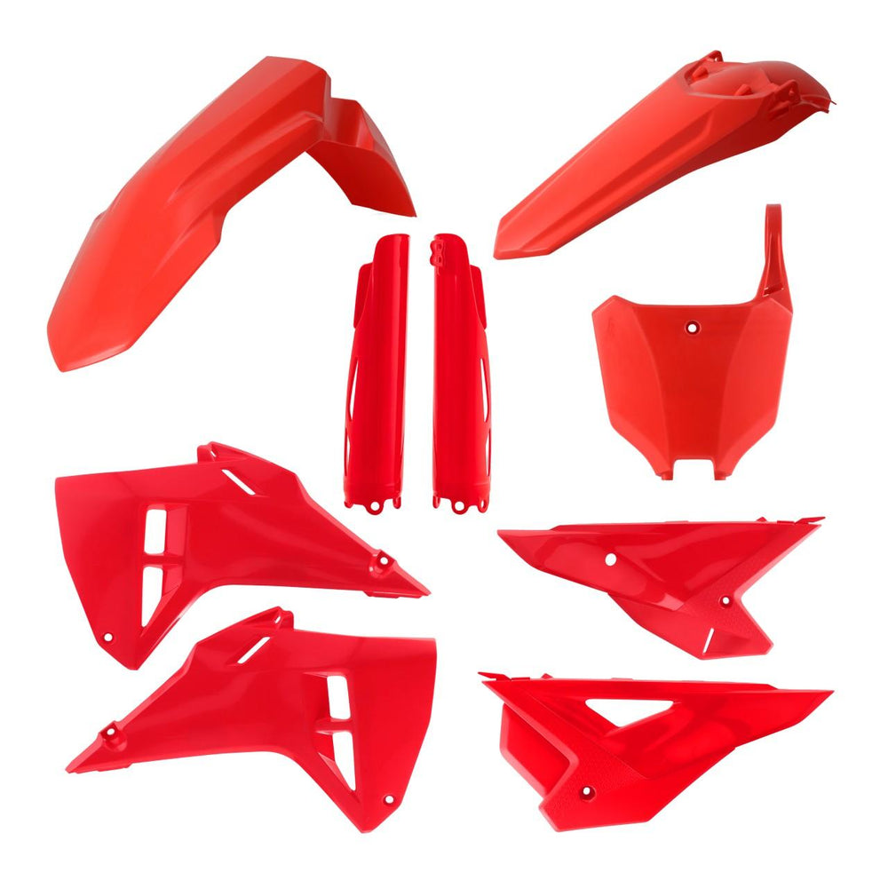 Acerbis Full Plastics Kit For Honda CRF250R & CRF450R 2025 - Red