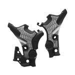 Acerbis X-Grip Frame Guards For Honda Transalp XL750 2023-2025 - Black Grey