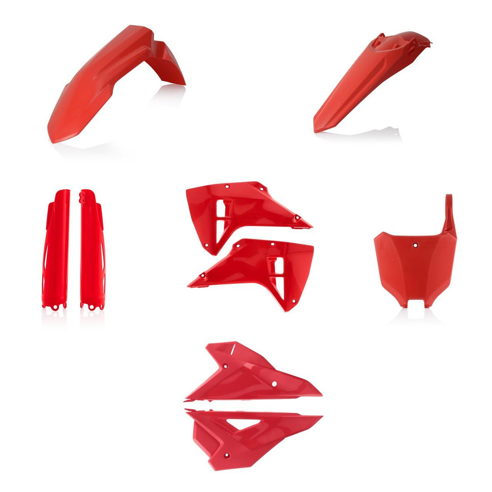 Acerbis Full Plastics Kit For Honda CRF250RX & CRF450RX 2025 - Red