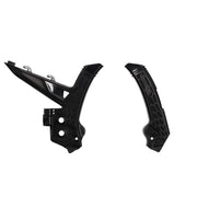 Acerbis X-Grip Frame Guards For Gas Gas EC 250 300 & EC 250 350 450 500 F 2024-2025 - Black