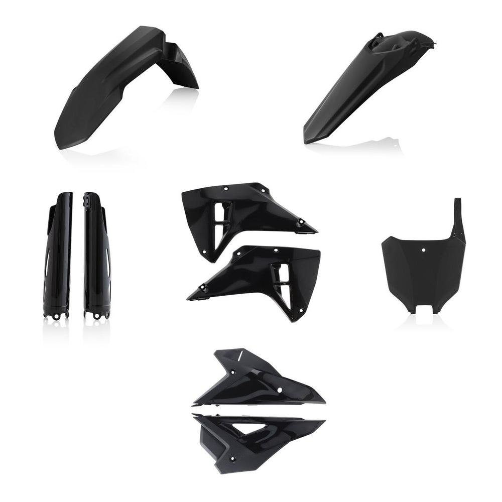 Acerbis Full Plastics Kit For Honda CRF250RX & CRF450RX 2025 - Black