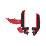 Acerbis X-Grip Frame Guards For KTM SX85 & Gas Gas MC85 2025 - Red Black