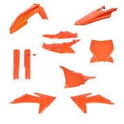 Acerbis Full Plastics Kit For KTM SX 125 250 300 & SXF 250 350 450 2023-2024 - Orange