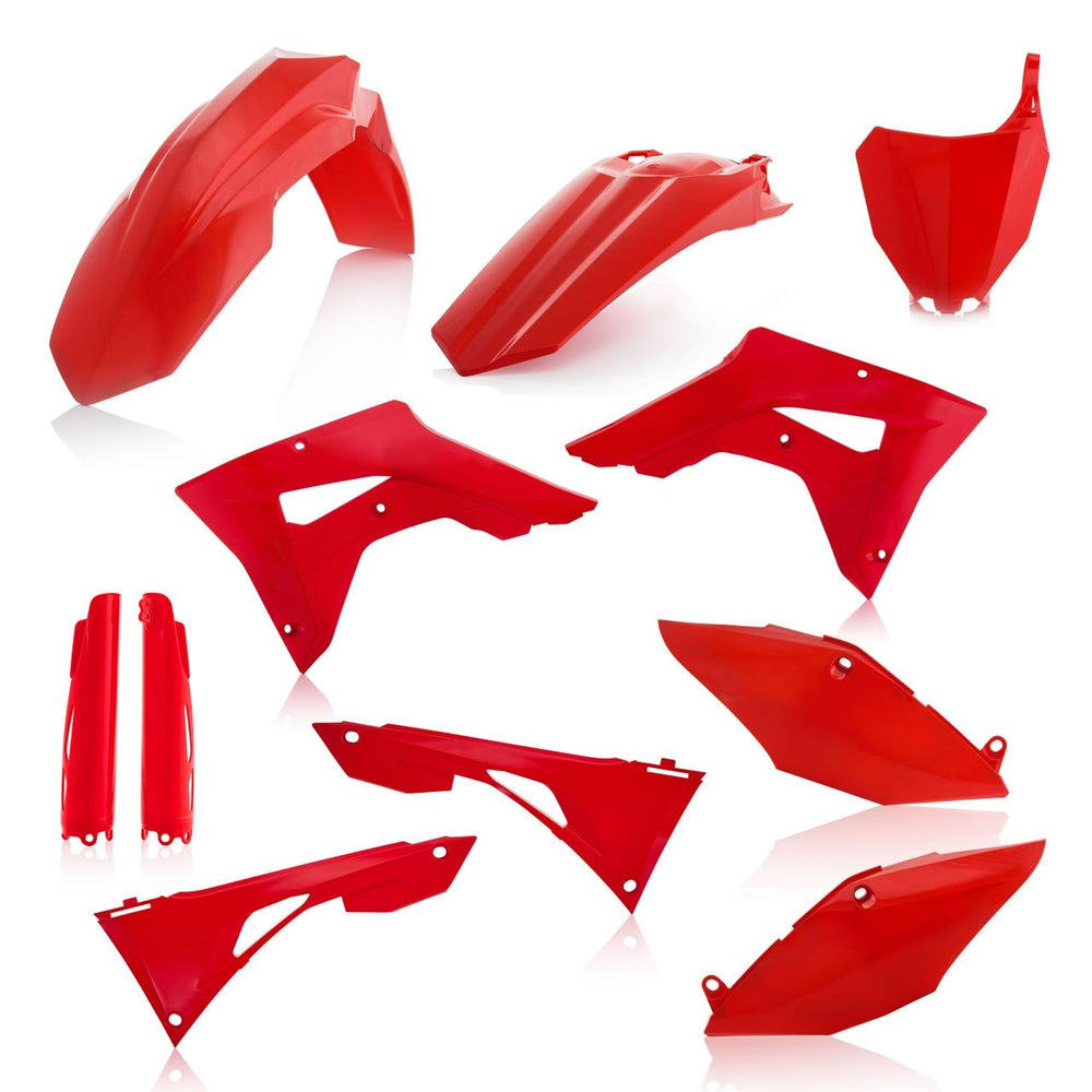 Acerbis Full Plastics Kit For Honda CRF250RX & CRF300RX 2019-2021, CRF450RX 2019-2020 - Red