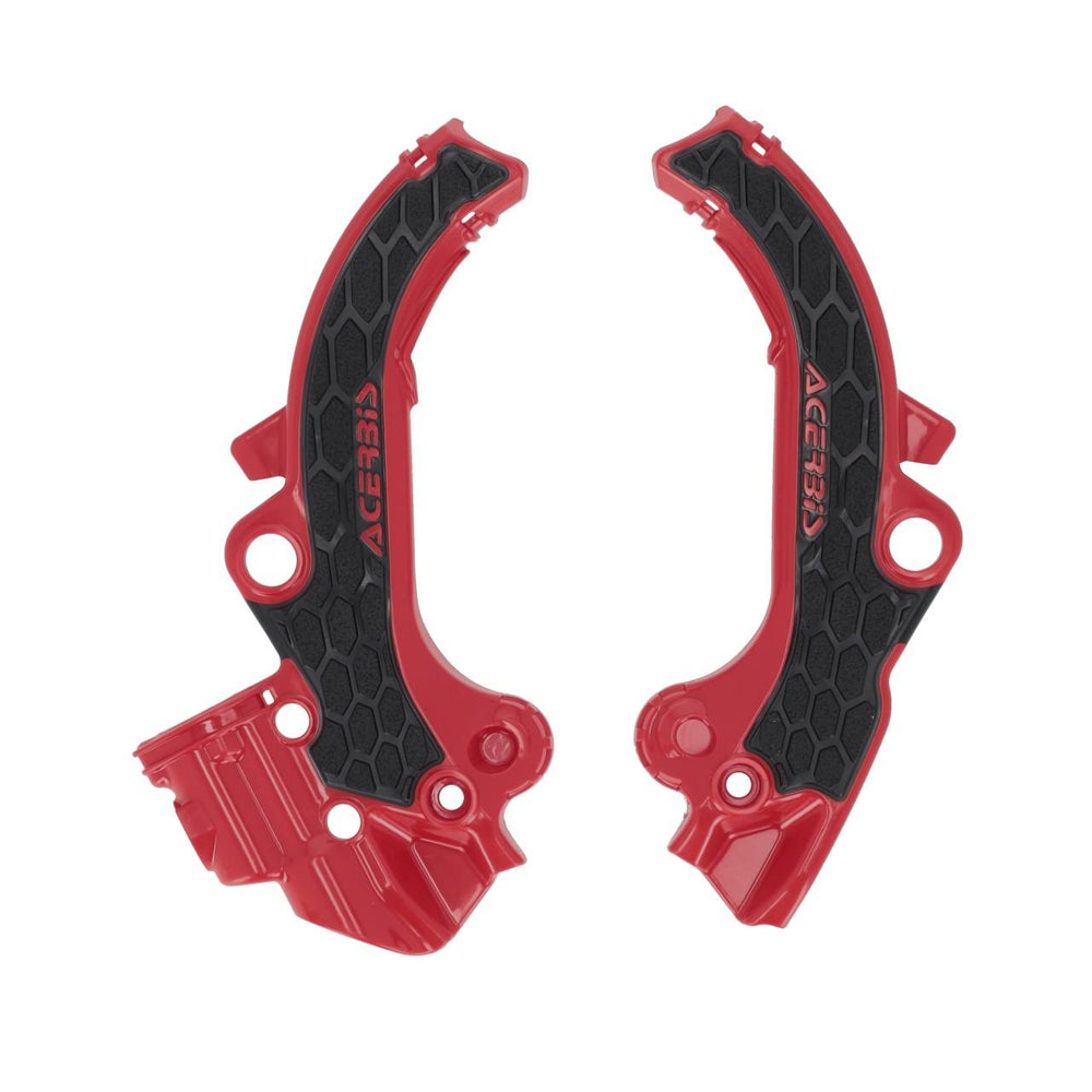 Acerbis X-Grip Frame Guards For Gas Gas MC65 2024-2025 - Red Black