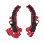 Acerbis X-Grip Frame Guards For Gas Gas MC65 2024-2025 - Red Black