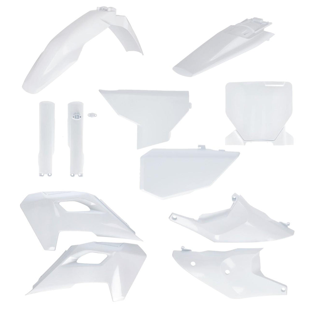 Acerbis Full Plastics Kit For Husqvarna FC 250 350 450 & TC 125 250 & TX300 2024-2025 - White 2