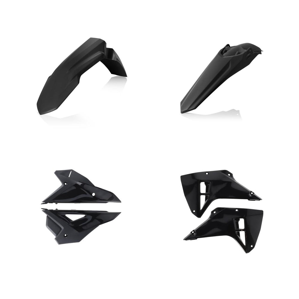 Acerbis Standard Plastics Kit For Honda CRF250RX & CRF450RX 2025 - Black