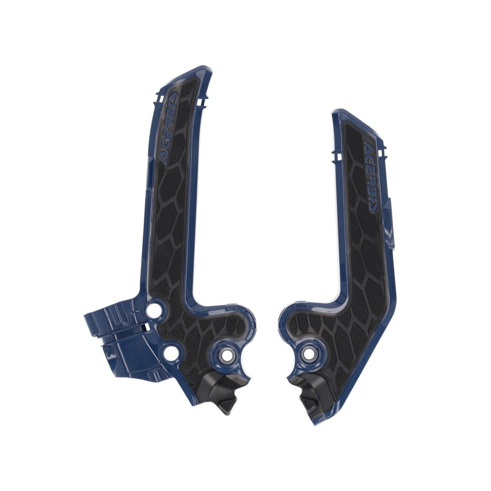 Acerbis X-Grip Frame Guards For Husqvarna TC85 2025 - Blue Black